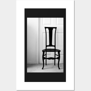 Antique side chair Posters and Art